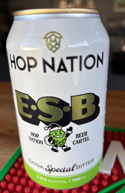 E.S.B 5.5%, Hop Nation Brewing Co., Australia