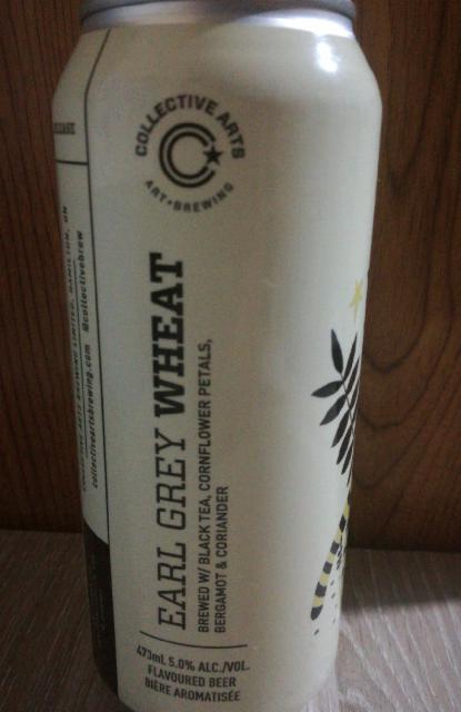 earl grey wheat 5.0%, Collective Arts Brewing, Canada