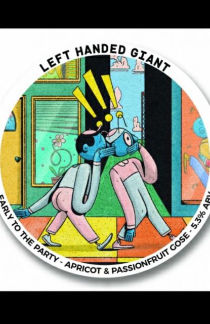 Early to the Party 5.3%, Left Handed Giant Brewing, England