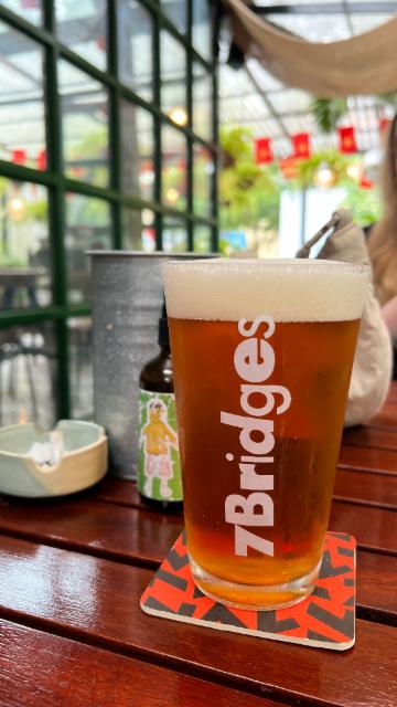 Earth beer 4.8%, 7 Bridges Brewing Co, Vietnam