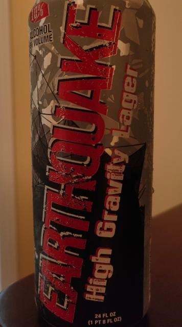 Earthquake High Gravity Lager 10.0%, Drink Four Brewing Company ( Phusion Projects), United States
