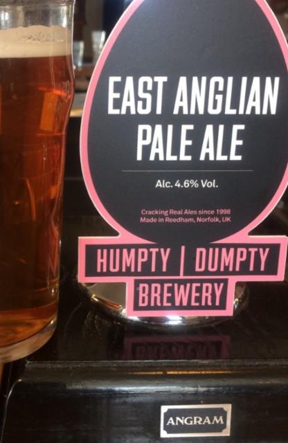 East Anglia Pale Ale (EAPA) 4.5%, Humpty Dumpty Brewery, England
