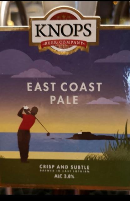 East Coast Pale 3.8%, Knops Beer Company, Scotland