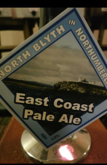 East Coast Pale Ale 4.0%, Northumberland Brewery, England