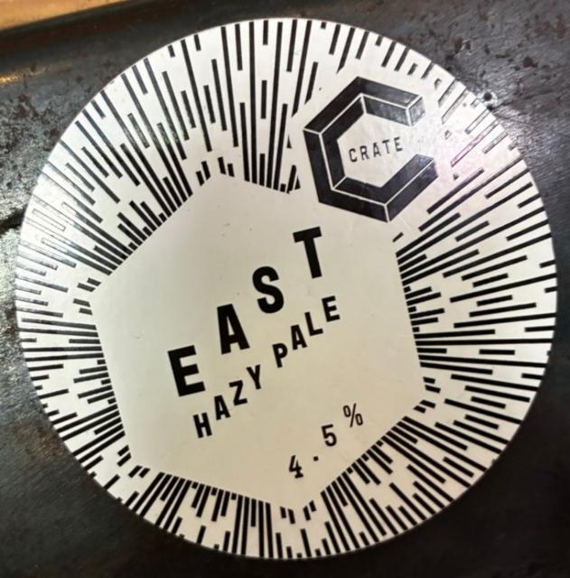 East Hazy Pale 4.5%, CRATE Brewery, England
