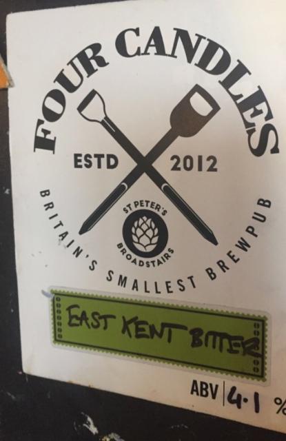 East Kent Bitter 4.1%, Four Candles, England