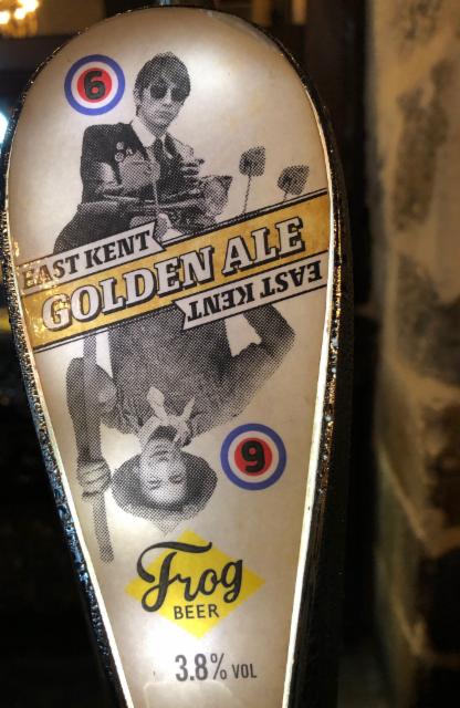 East Kent Golden Ale 3.8%, FrogBeer, France