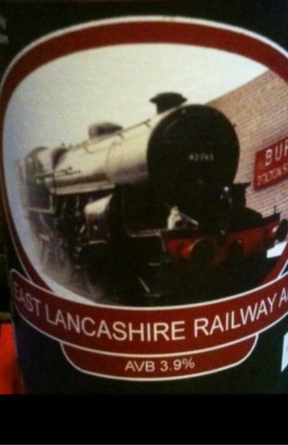 East Lancashire Railway Ale 3.9%, The Outstanding Brewing Co., England
