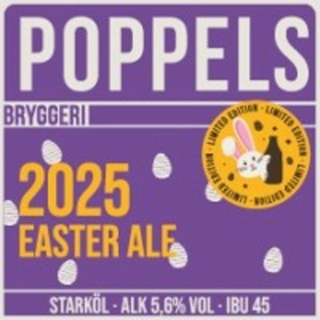 Easter Ale 2025 5.6%, Poppels Bryggeri, Sweden