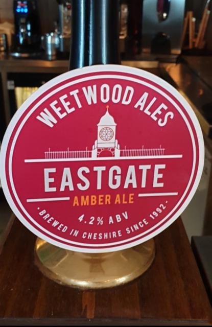 Eastgate Amber Ale 4.2%, Weetwood Ales, England