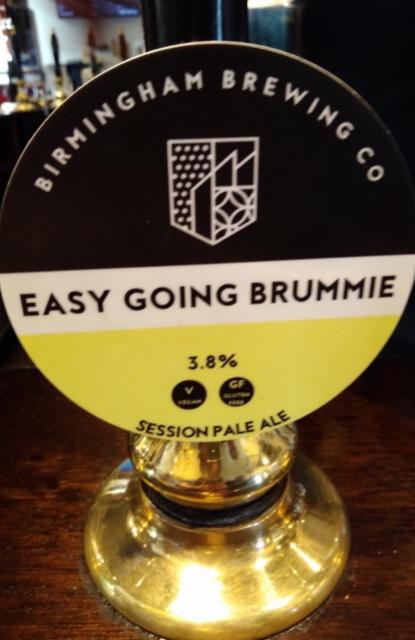Easy Going Brummie 3.8%, Birmingham Brewing Company, England