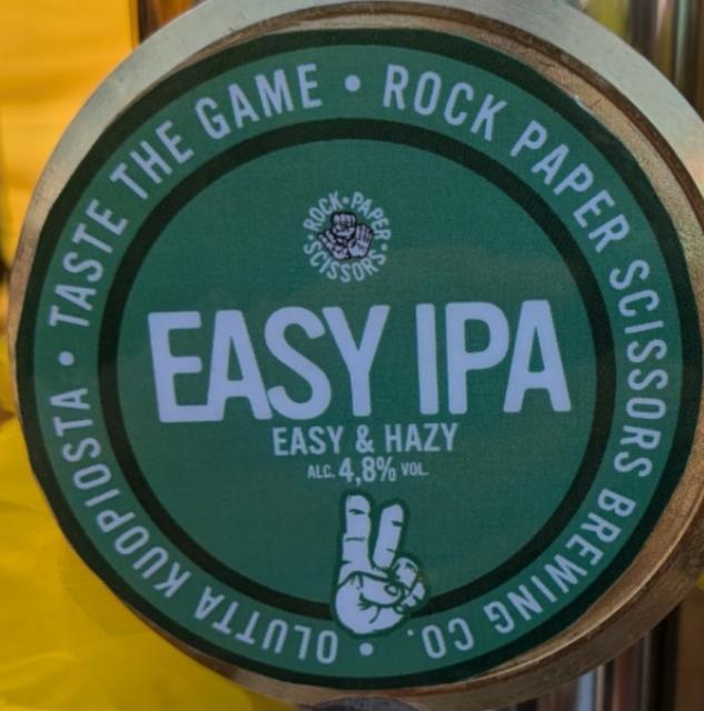 Easy IPA 4.8%, RPS Brewing, Finland