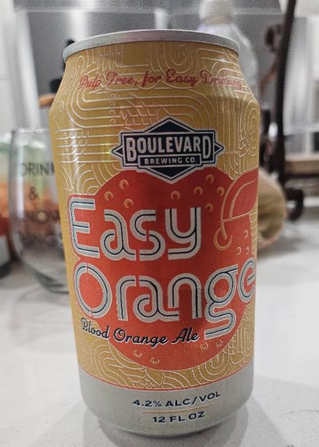 Easy Orange 4.2%, Boulevard Brewing Company (Duvel-Moortgat), United States