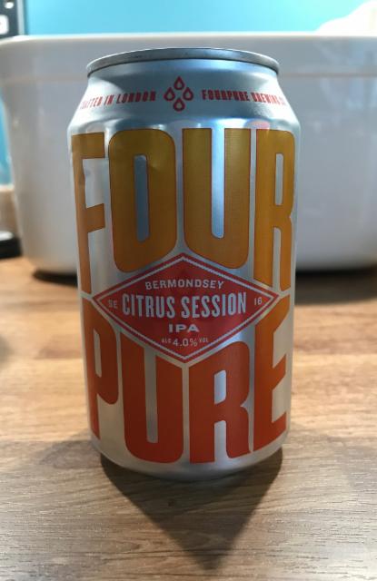 Fourpure Citrus Session IPA 4.0%, Fourpure Brewing Co., England
