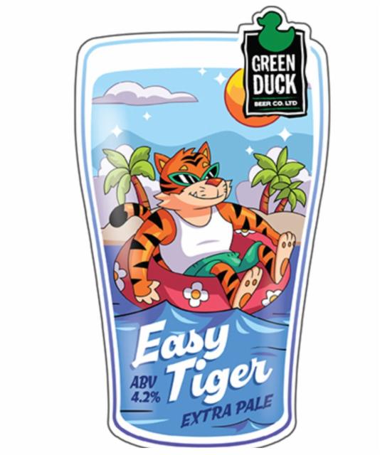 Easy Tiger 4.2%, Green Duck Beer Co., England