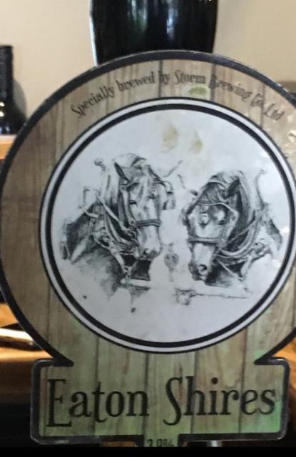 Eaton Shires 3.9%, Storm Brewing, England