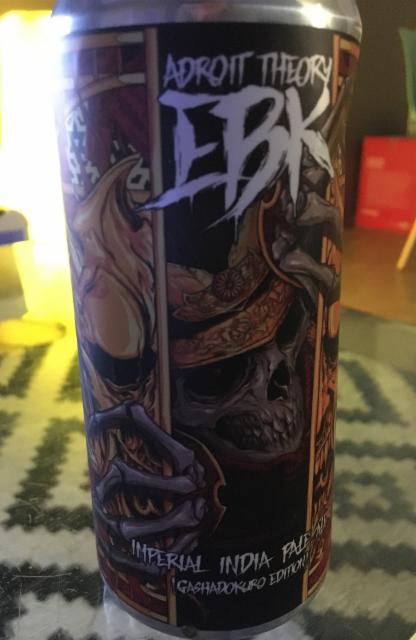 EBK gost 945 8.0%, Adroit Theory Brewing Company, United States