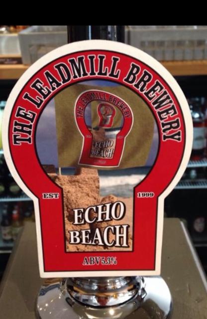 Echo Beach 5.3%, The Leadmill Brewery, England