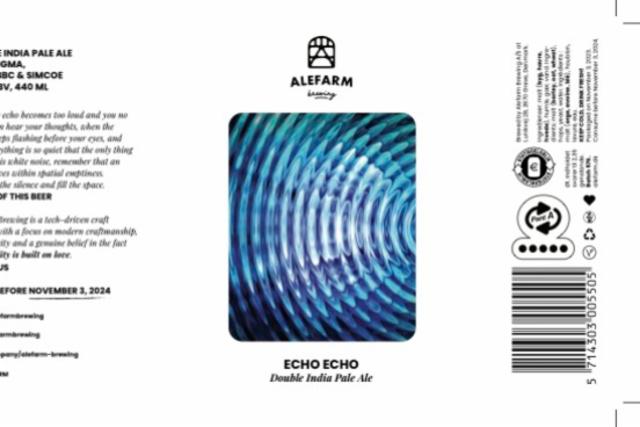 Echo Echo 8.0%, Alefarm Brewing, Denmark