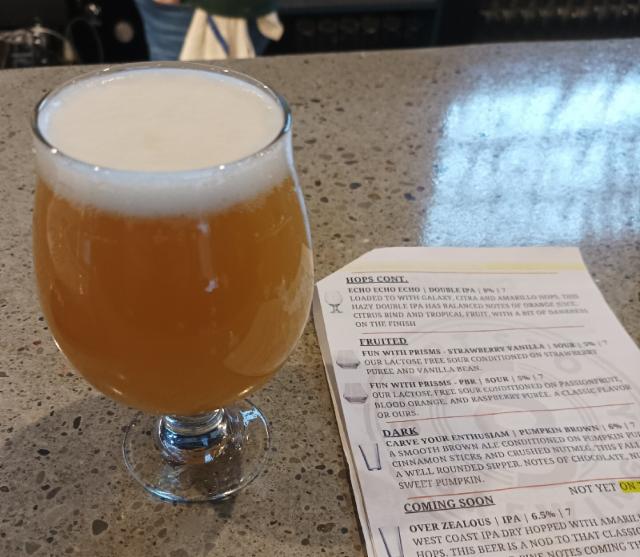 echo echo echo 8.0%, Short story brewing company, United States