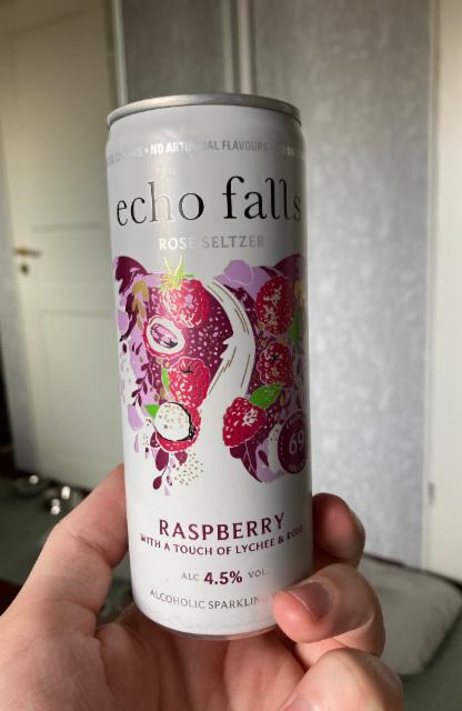 Echo Falls Rosé Seltzer Raspberry 4.5%, Accolade Wines, England