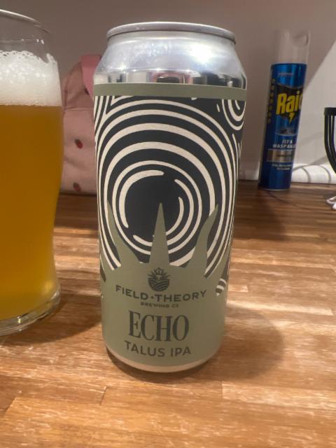 Echo Talus IPA 5.2%, Field + Theory, United Kingdom