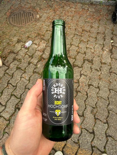 Echt Hochdorf 4.8%, Hochdorfer Bier AG, Switzerland
