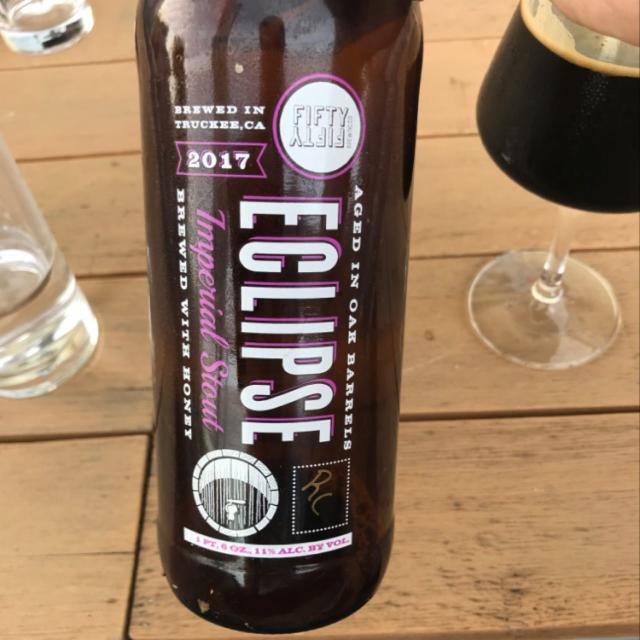 Eclipse Rye Cuvée 11.0%, FiftyFifty Brewing Company, United States