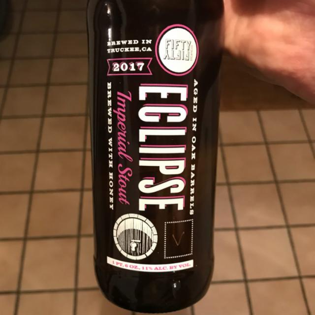 Eclipse Vanilla 11.0%, FiftyFifty Brewing Company, United States