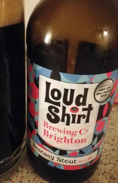Ecstasy Stout 6.6%, Loud Shirt Brewing Co., England