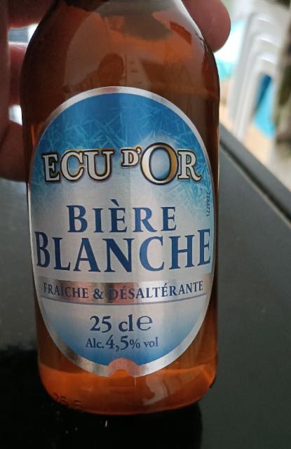 Ecu D'Or Blanche 4.5%, Brasserie De Saint-Omer, France