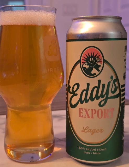 Eddy's Export Lager 5.0%, Prince Eddy's Brewing Company, Canada