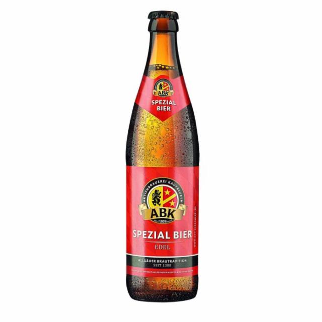 Edel Spezialbier 5.8%, ABK Aktienbrauerei Kaufbeuren, Germany
