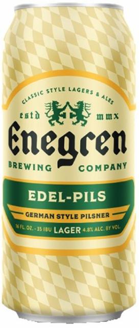 Eden pils 4.8%, Enegren Brewing Company, United States
