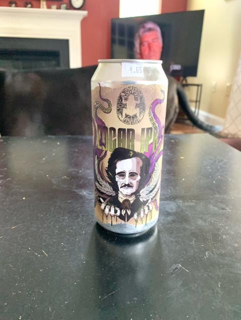 Edgar IPA 8.0%, Bullfrog Brewery, United States