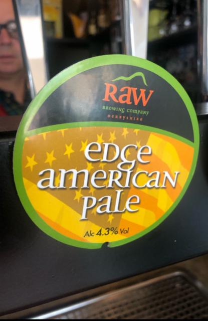 Edge American Pale 4.3%, Raw Brewing Company, England