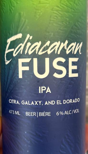 Ediacaran FUSE 6.0%, BACCALIEU TRAIL, Canada