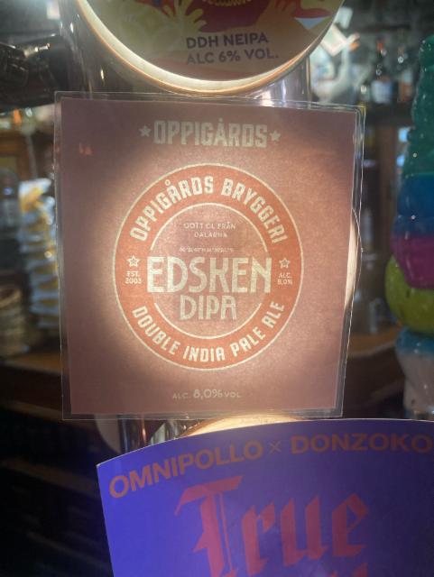 Edsken dipa, Oppigårds Bryggeri