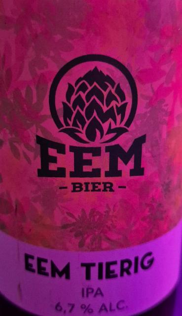 Eem Bier IPA 6.7%, De Eem, Netherlands