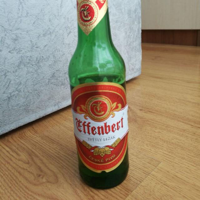 Effenbert Světlý Ležák 4.7%, Effenbert, Czech Republic