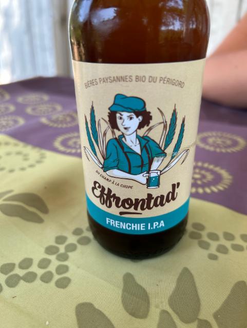 Effrontad' Frenchie IPA 4.9%, Brasserie L'Effrontée, France