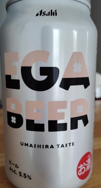 EGA BEER 5.5%, Asahi Breweries, Japan