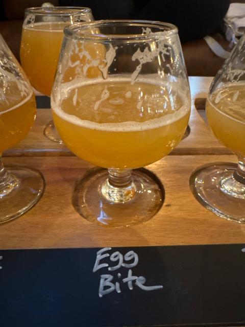 Egg bite, Mast Landing Brewing Co.