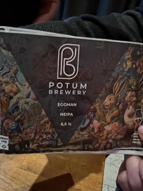 Eggman 6.5%, Potum Brewery, Sweden