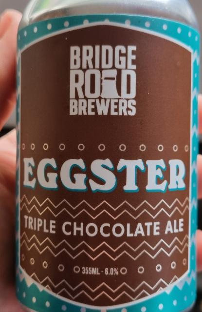 Eggster Triple Chocolate Ale 6.0%, Bridge Road Brewers, Australia