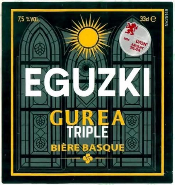 Eguzki Gurea Triple 7.5%, La Brasserie Du Pays Basque, France