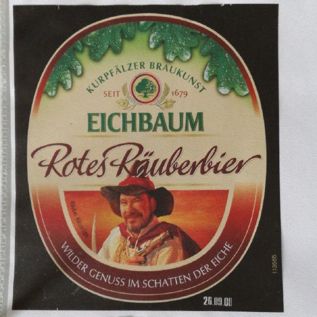 Eichbaum Rotes Räuberbier 5.9%, Privatbrauerei Eichbaum, Germany