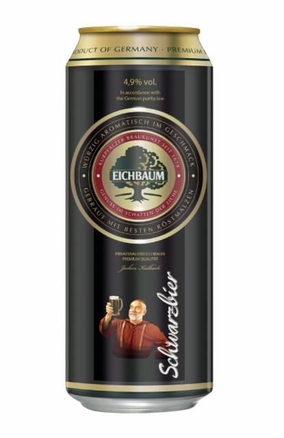 Eichbaum Schwarzbier 4.9%, Privatbrauerei Eichbaum, Germany