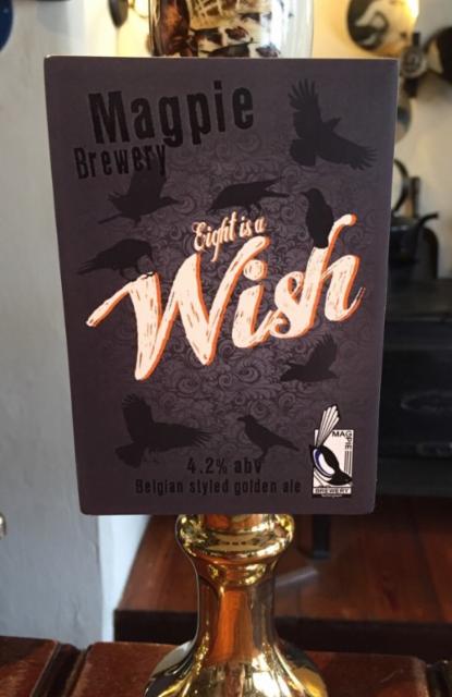 Eight Is A Wish 4.2%, Magpie Brewery, England