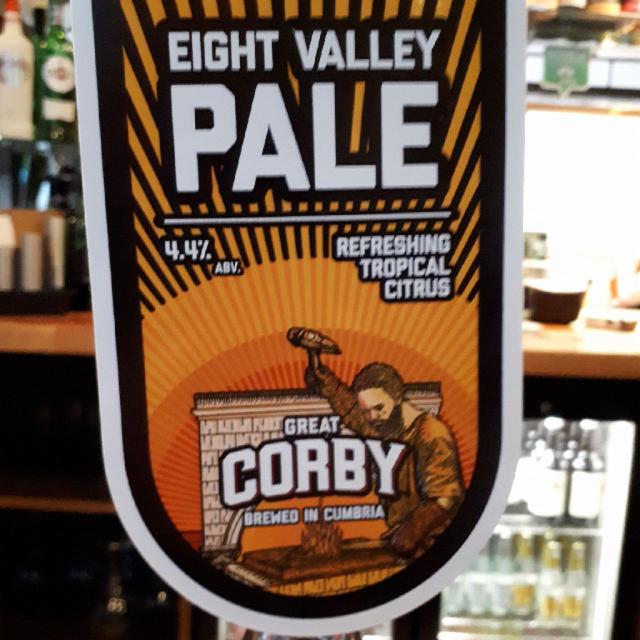 Eight Valley Pale 4.4%, Great Corby Brewhouse, England